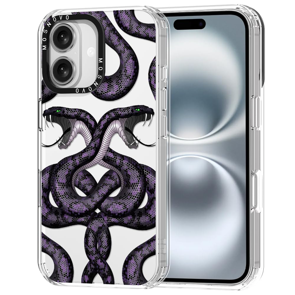 MOSNOVO ovitek za iPhone 16 Plus Mystery Snake