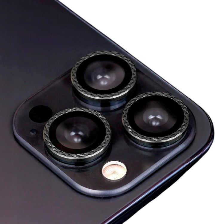 Zaščita za kamero 14 Pro/14 Pro Max, black rhombus – Infostyle
