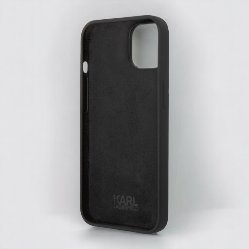 Ovitek Karl Lagerfeld "Choupette body - black" za iPhone 14 Pro Max (KLHCP14XSLCTBK)