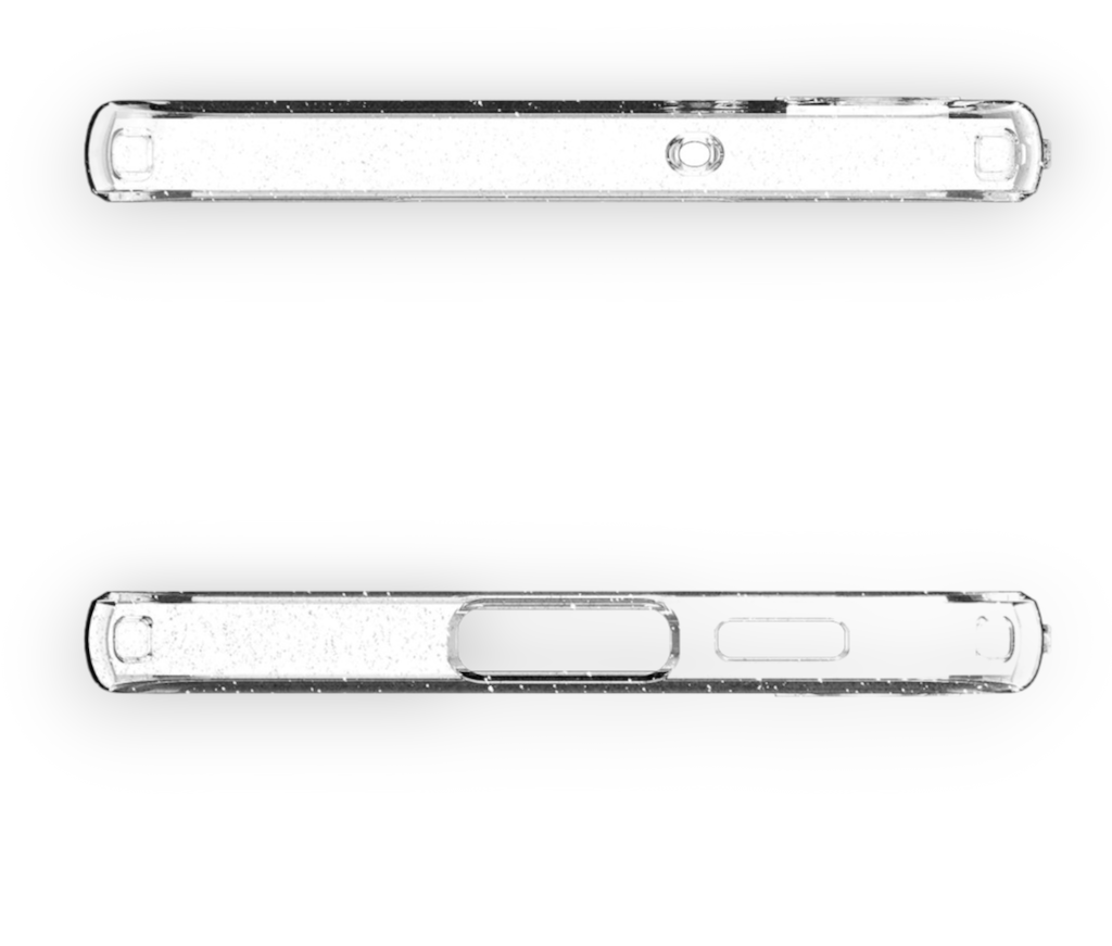 Silikonski ovitek "Crystal Glitter" za Samsung Galaxy S23 Ultra - Srebrna – Infostyle