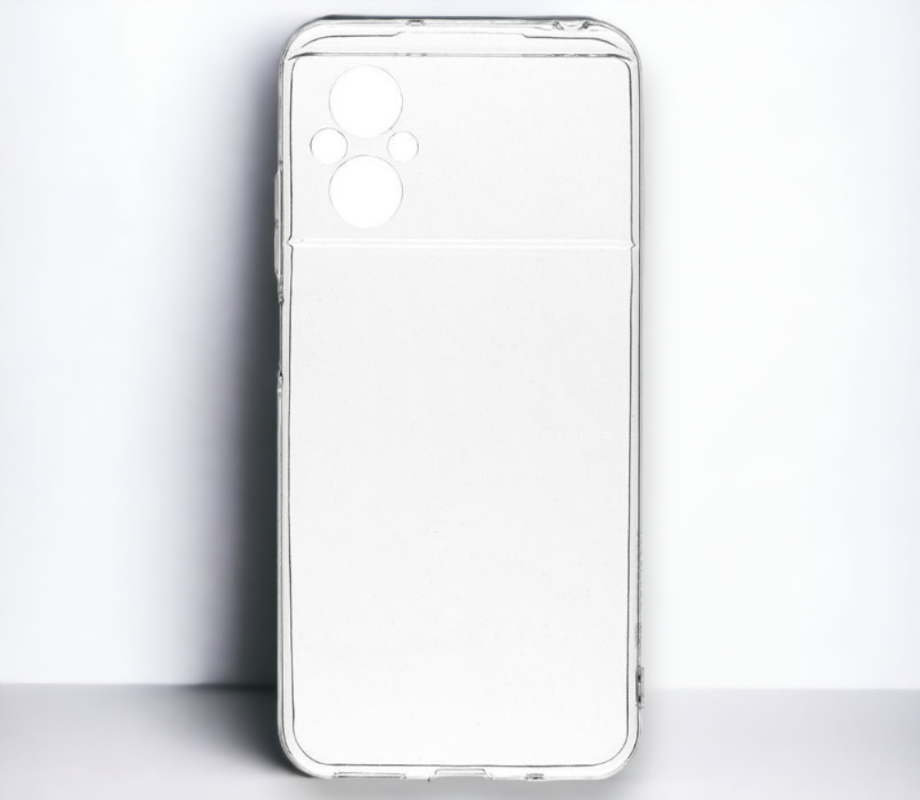 Silikonski ovitek Tactical za Xiaomi Poco M5 - Prozorna