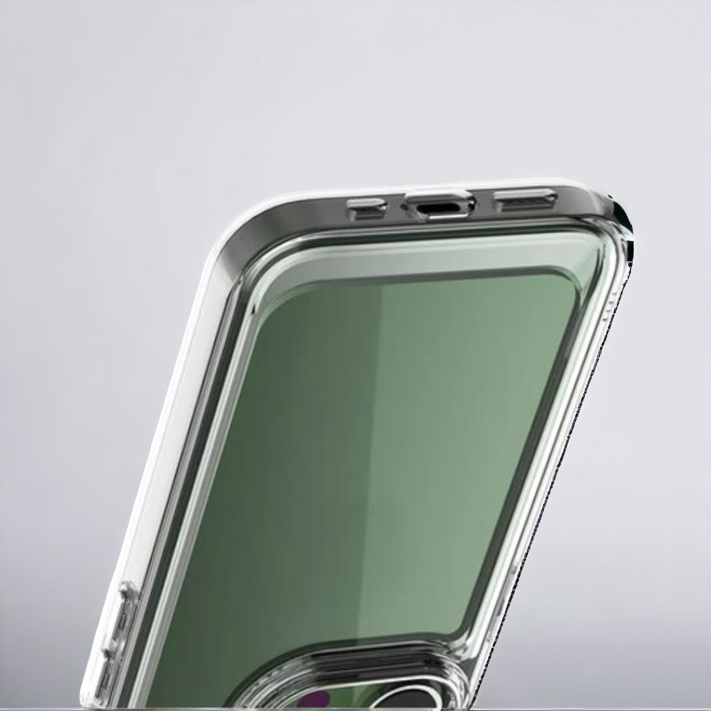 Silikonski ovitek "Space - antishock" za iPhone 13 Pro Max (2mm) - prozorna – Infostyle