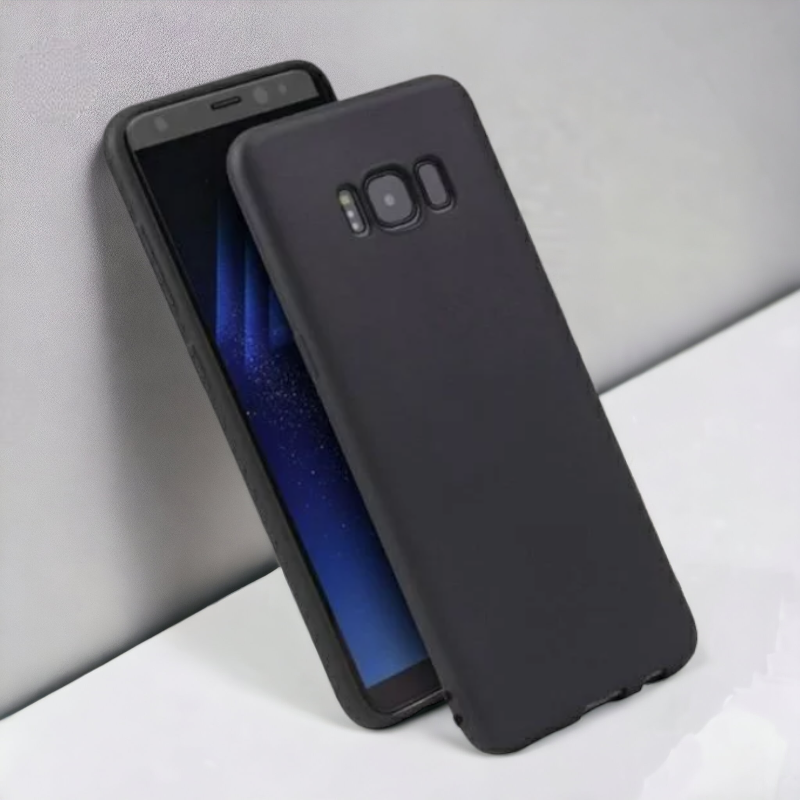 Silikonski ovitek "Beline Candy" za LG Q6 – Črna / TPU silikon