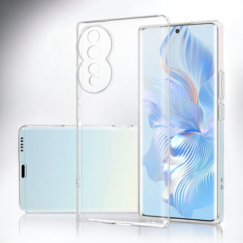 Silikonski ovitek "Clear Bulk" za Honor 80 – Techsuit – Prozorna / TPU silikon