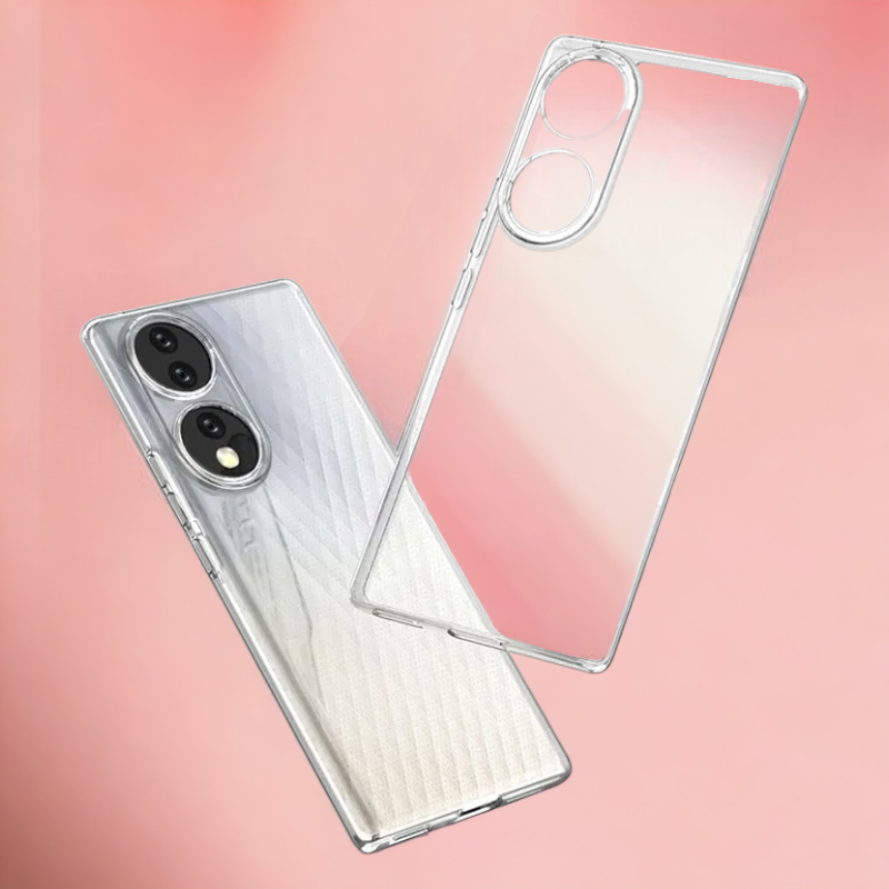 Silikonski ovitek "Clear Bulk" za Honor 70 – Techsuit – Prozorna / TPU silikon