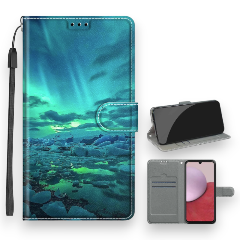 Preklopna torbica "Polar Lights" za Xiaomi Redmi Note 10 Pro – Infostyle