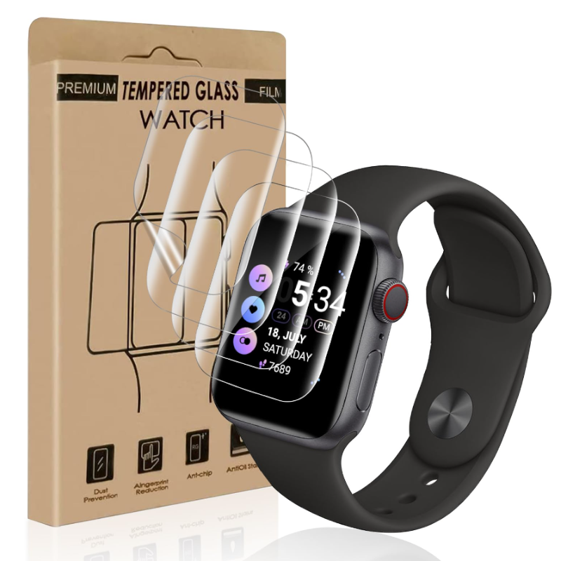 Zaščitna folija "Reroxe" za pametno uro Apple Watch 9/8/7 (45 mm) (4 kosi)