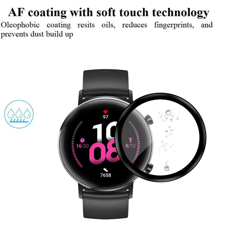 Zaščita za zaslon "3D" za pametno uro Honor Magic Watch 2 42mm – Infostyle