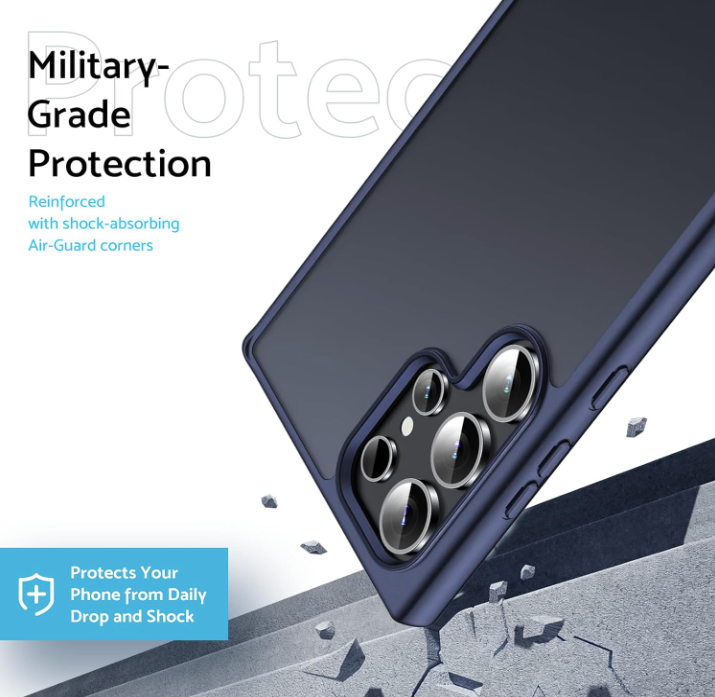 Ovitek "Translucent Matte" za Samsung Galaxy S24 Ultra – Infostyle