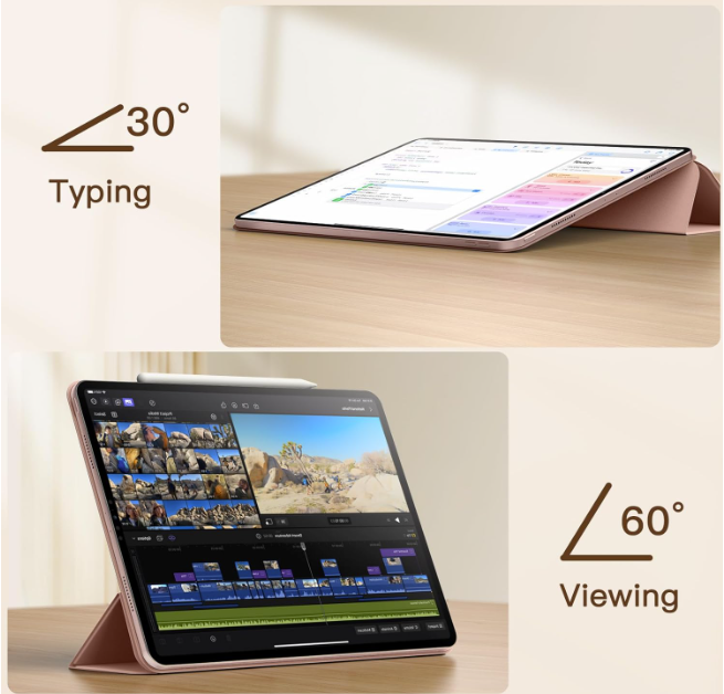 Preklopna torbica "Magnetic" za tablični računalnik Apple iPad Air 4/5/6 10.9" in iPad Pro 11 (2018) – JETech