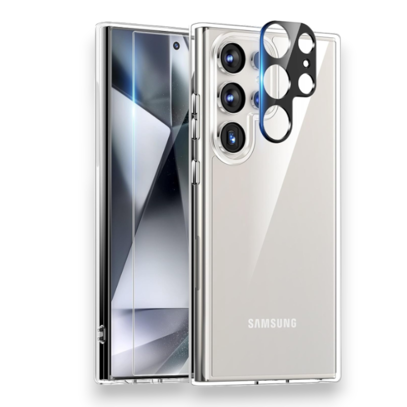 Komplet zaščitno steklo + zaščita za kamero za Samsung Galaxy S24 Ultra – Infostyle
