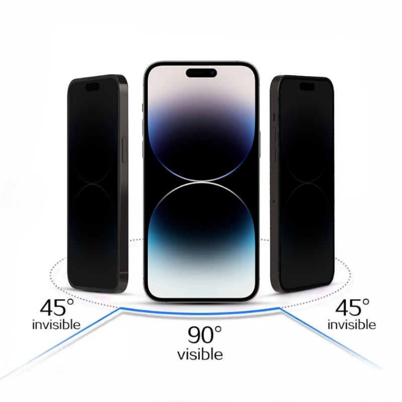 Zaščitno steklo "Privacy" za Samsung Galaxy A13 5G – Infostyle