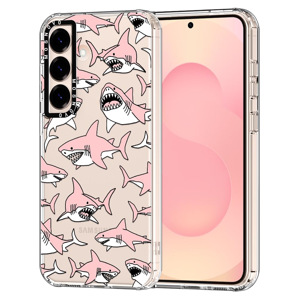 Ovitek MOSNOVO Samsung Galaxy S25 Plus Pink Shark