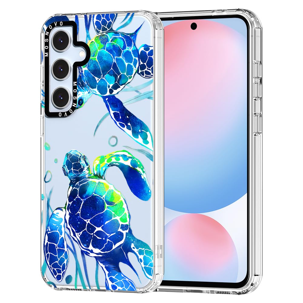 Ovitek-MOSNOVO-za-Samsung-Galaxy-S24-FE-Želve:Ovitek MOSNOVO za Samsung Galaxy S24 FE- Želve