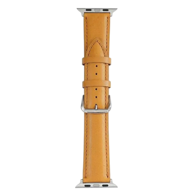 Pašček za Apple Watch 42/44/45 mm, svetlo rjava – Beline