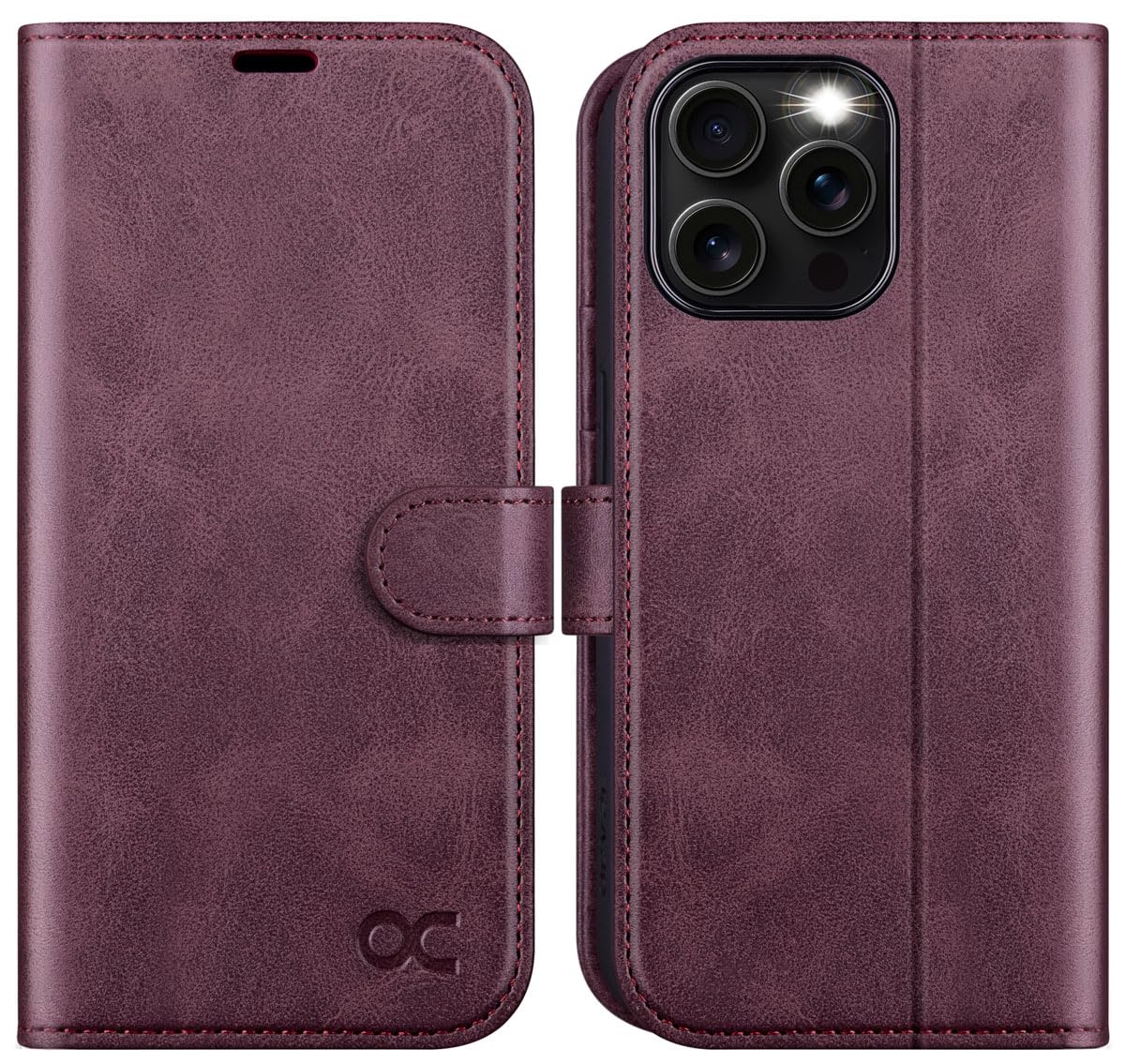 OCASEpreklopniovitekza iPhone16ProMax-RFID,barvamurve