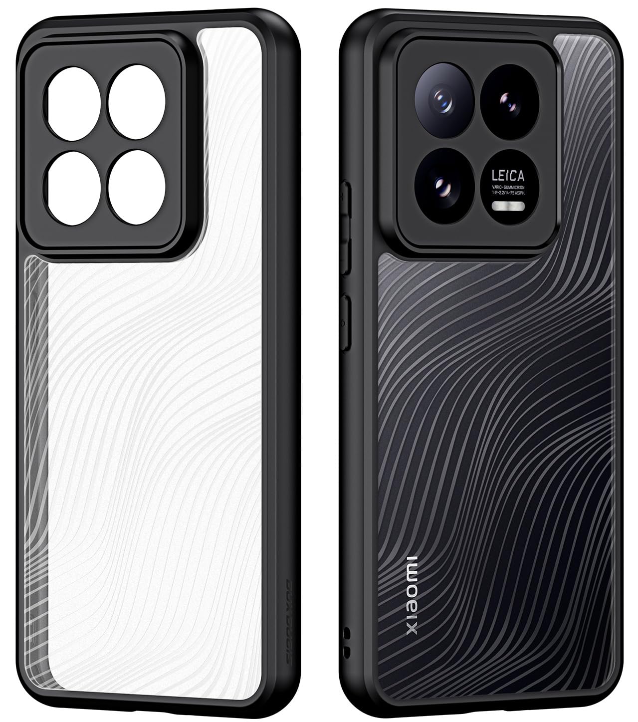 Ovitek za Xiaomi 14 Pro Prozoren TPU/PC – Zaščita proti Udarcem in Praskam