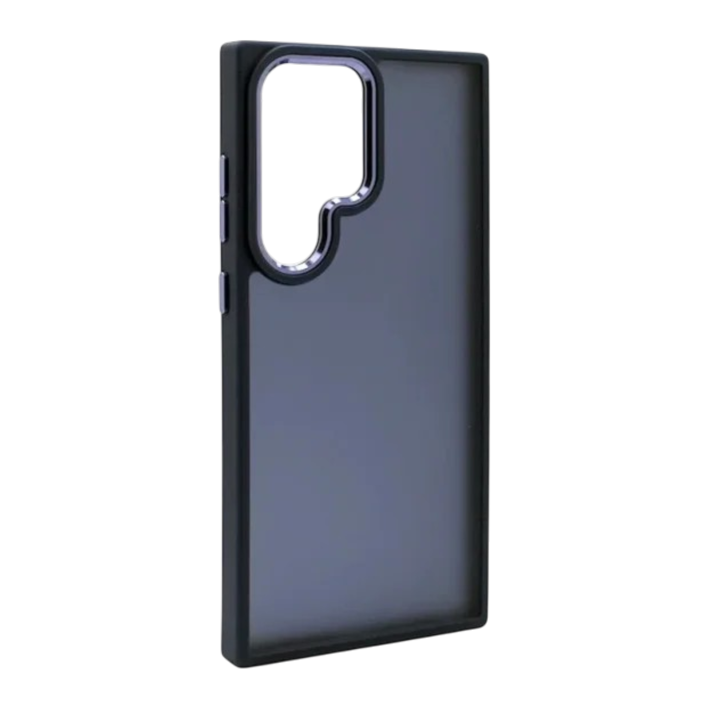 FNTCASE ovitek z zaščitnim steklom in zaščito kamere za Samsung Galaxy S24 Ultra moder komplet zaščite