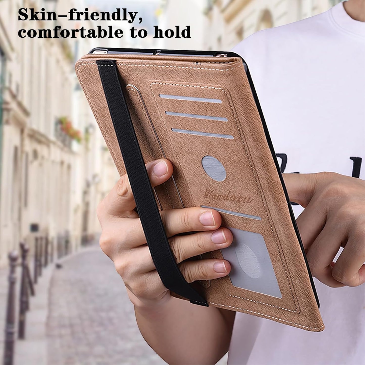 GLANDOTU ovitek za Xiaomi Redmi Pad 10.61 (2022) – flip etui z držalom za pisalo, Diamond Butterfly