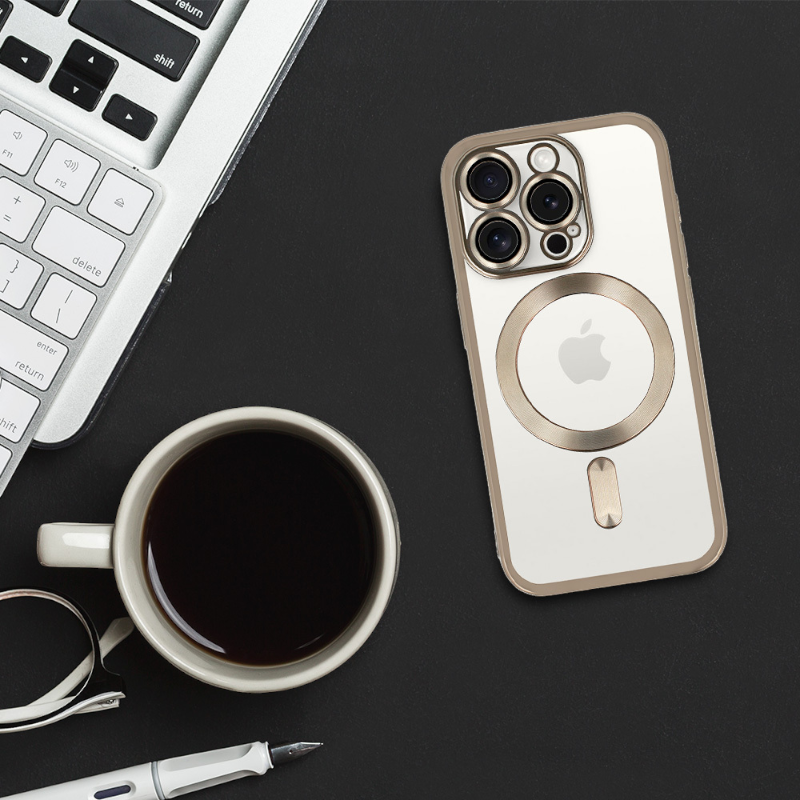 Ovitek "Metallic MagSafe" za iPhone 15 Pro – Infostyle