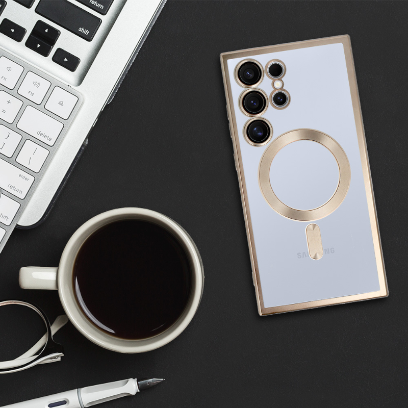 Ovitek "Metallic MagSafe" za Samsung Galaxy S24 Ultra