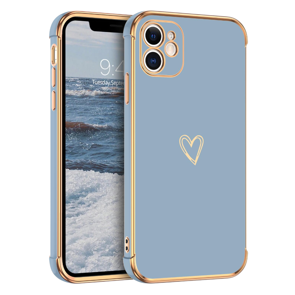 GUAGUA ovitek iPhone 12 mini sivo‑moder