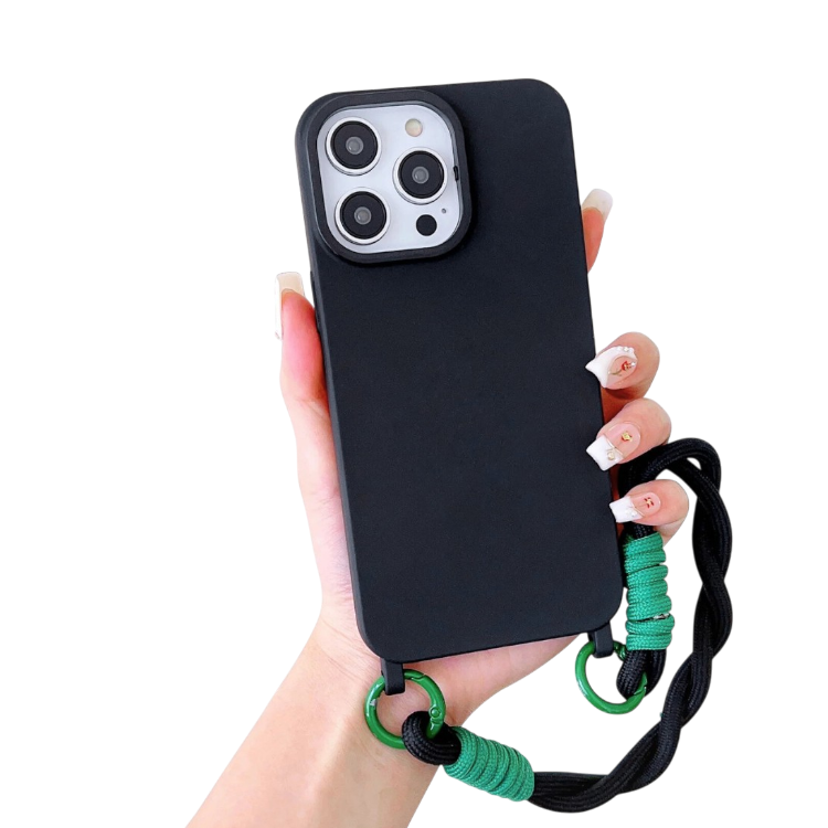 Ovitek za telefon iPhone 15 Pro Max – Infostyle – Črna / TPU