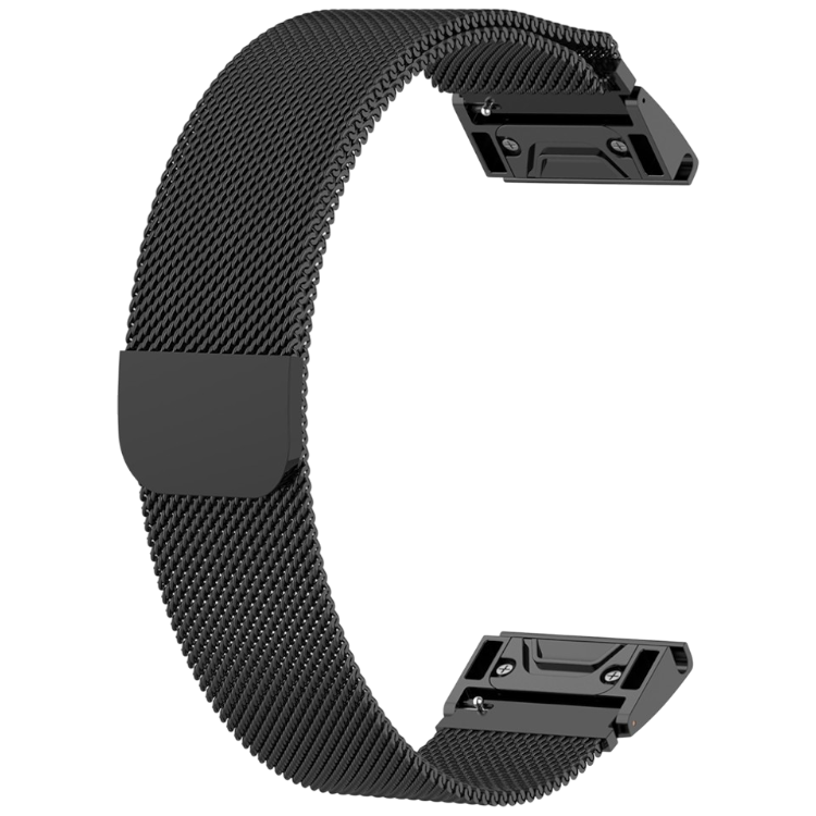 Pašček za uro "Techsuit Metal Milanese Style 22mm" Garmin Fenix 5/5 Plus/6/6 Pro/7 | Forerunner 935/945/955 – Infostyle