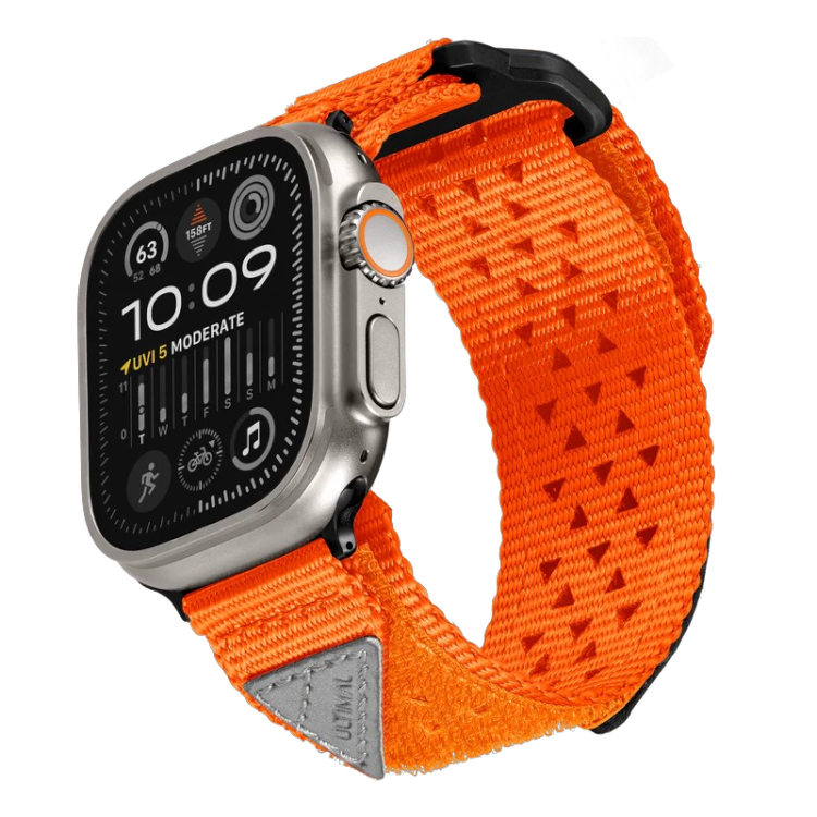 Pašček za uro "ULTIMAL Sports" Apple Watch Ultra 2 – Infostyle – Oranžna
