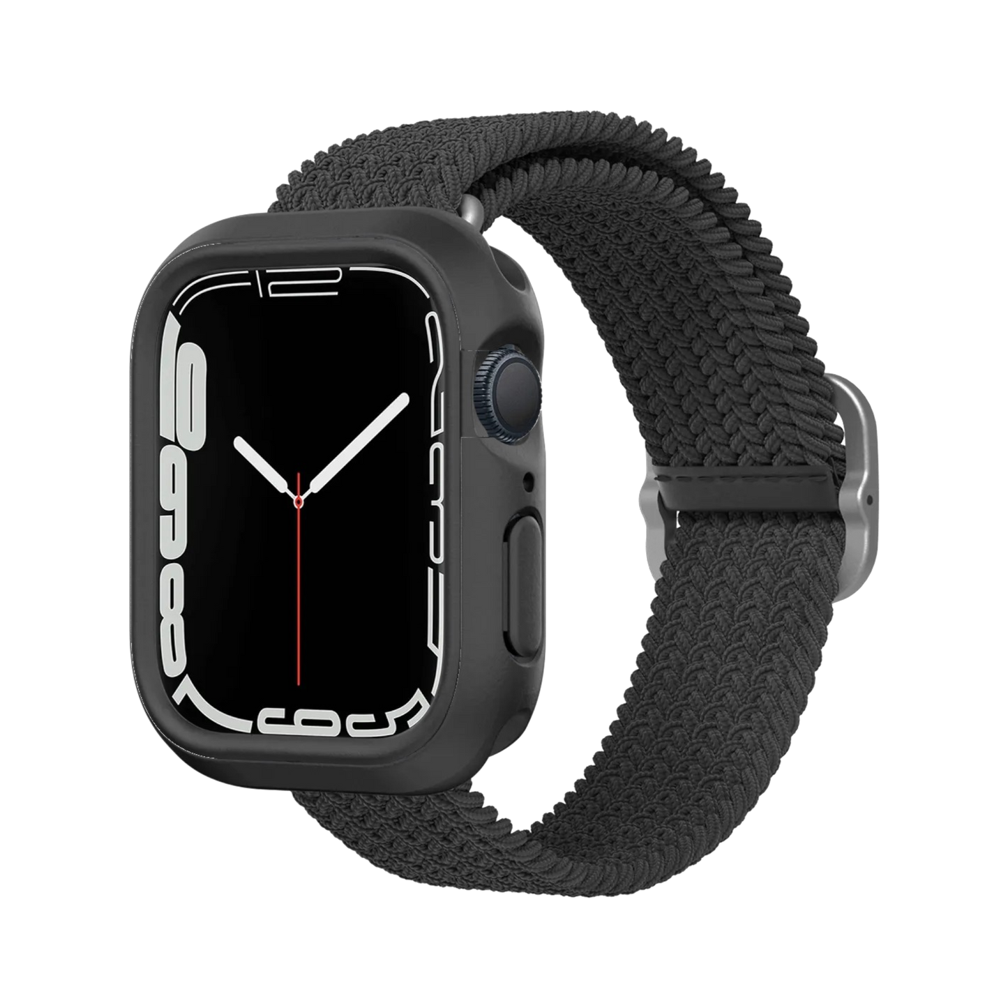 Ovitek za pametno uro "CrashGuard NX" Apple Watch 7/8 45mm – RhinoShield – Črna