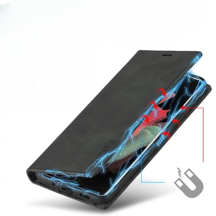 Preklopna torbica "Ailicici Leather" Samsung Galaxy S21 Ultra – Infostyle