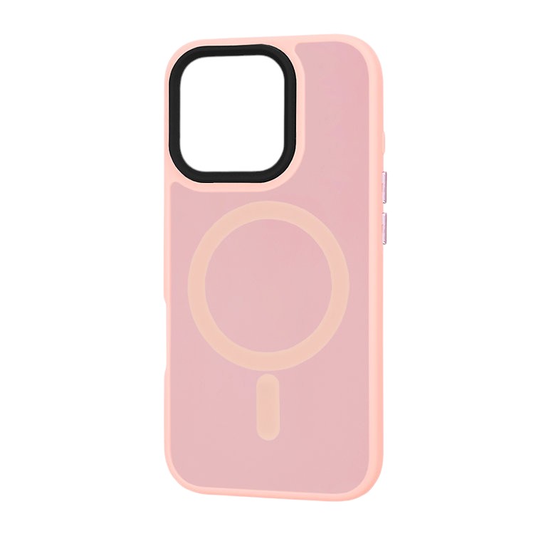 Silikonski ovitek "MagSafe Series" za iPhone 16 Pro - roza – Techsuit