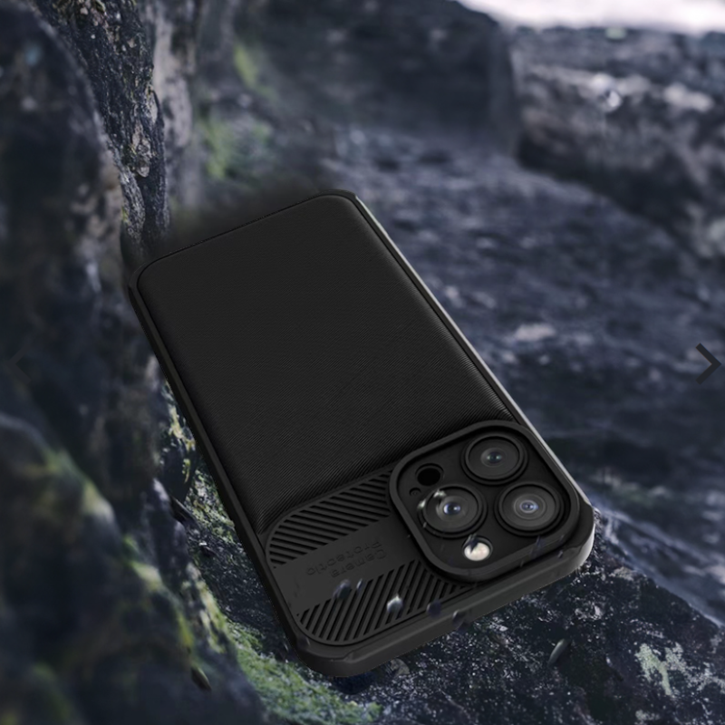 Silikonski ovitek "Camera Protected" za Samsung Galaxy A13 5G - črna – Infostyle