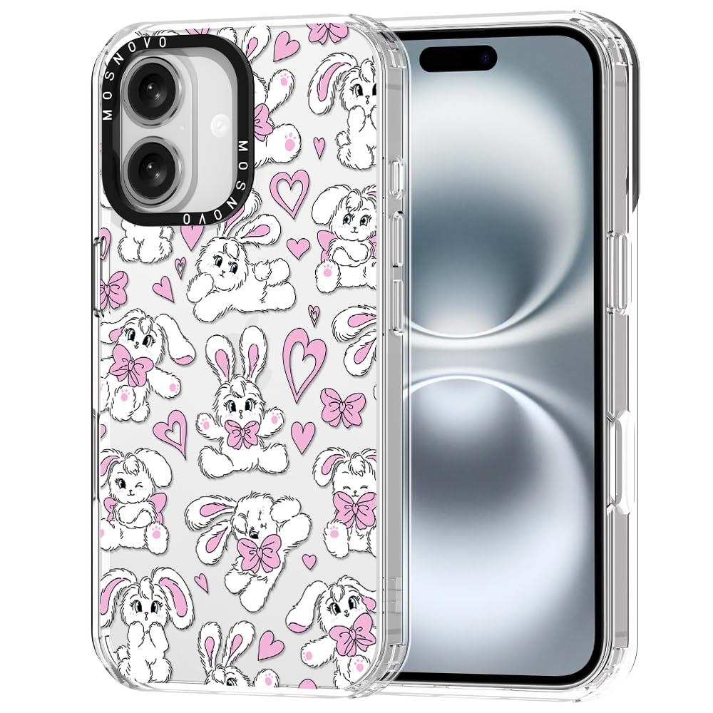 MOSNOVO ovitek za iPhone 16 – Bunnies
