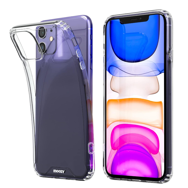 Ovitek za telefon "Moozy" iPhone 11 – Prozorna