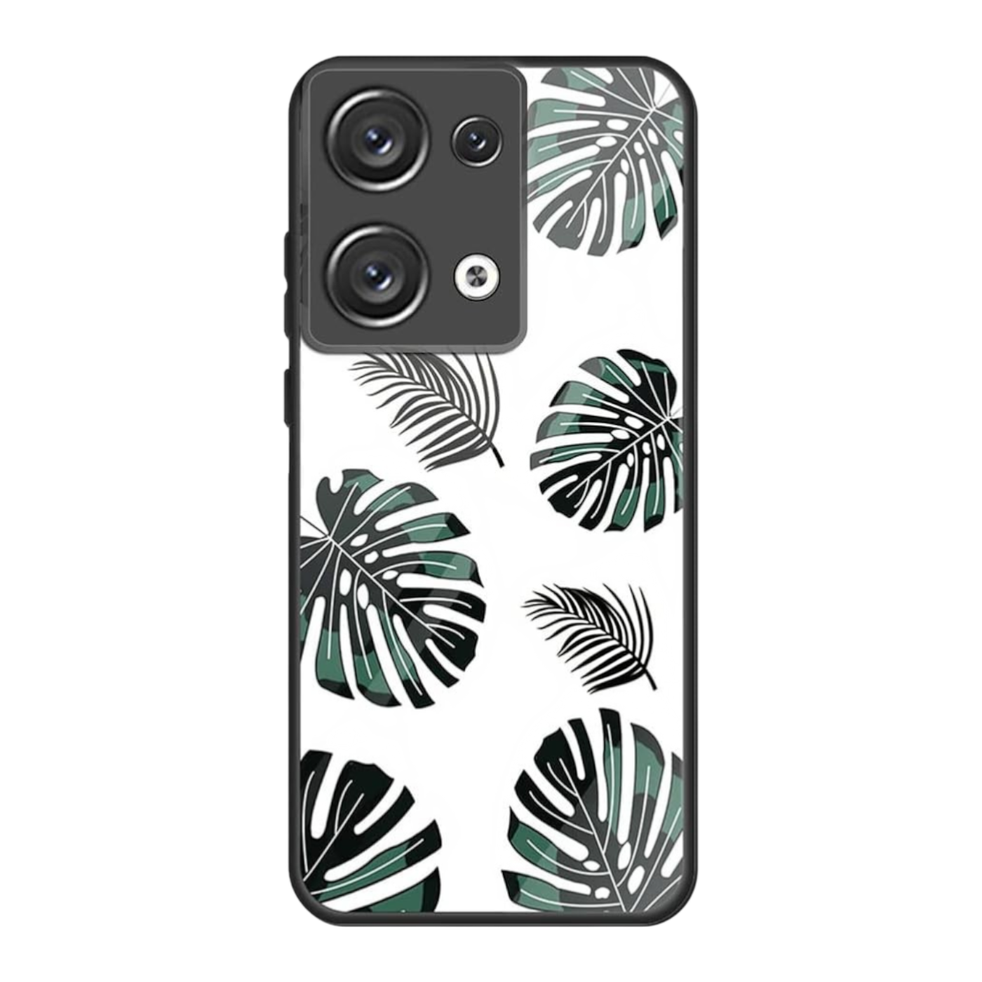 Ovitek SEAHAI za OPPO Reno 8 Pro 5G – motiv zelen list