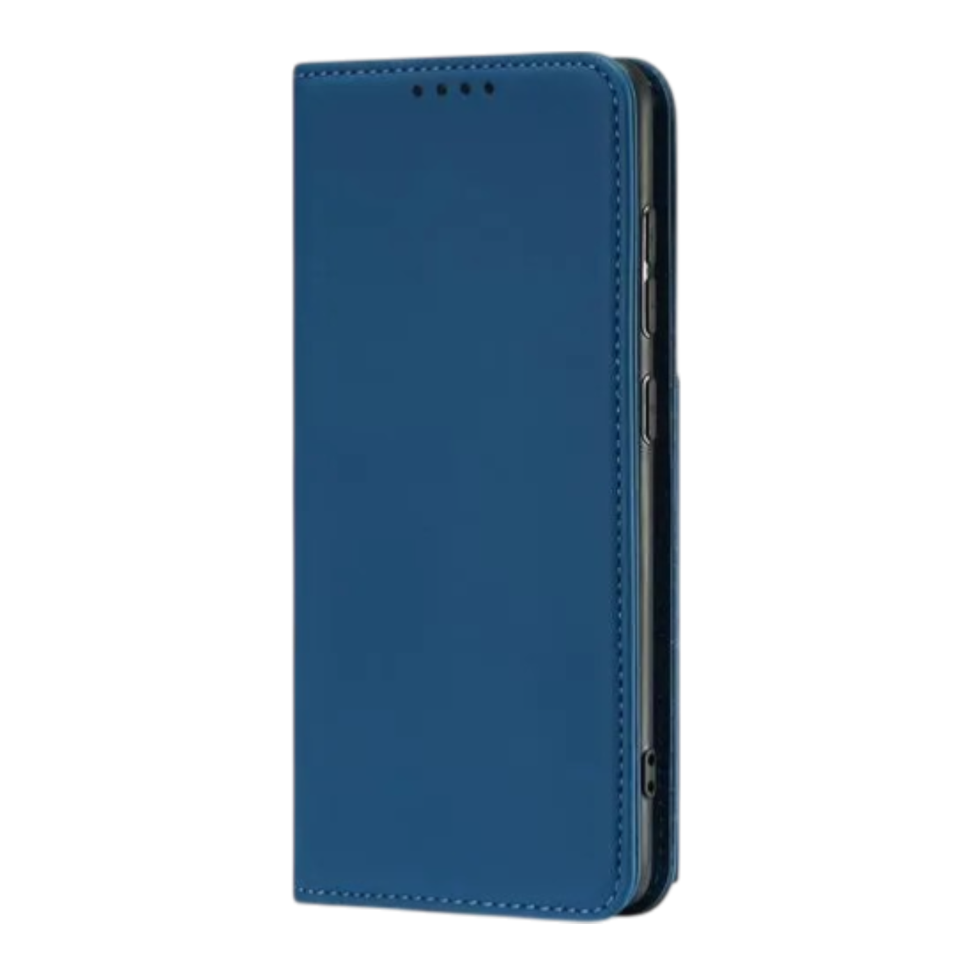 Preklopna torbica in zaščitno steklo za Samsung Galaxy A52 5G temno modra komplet