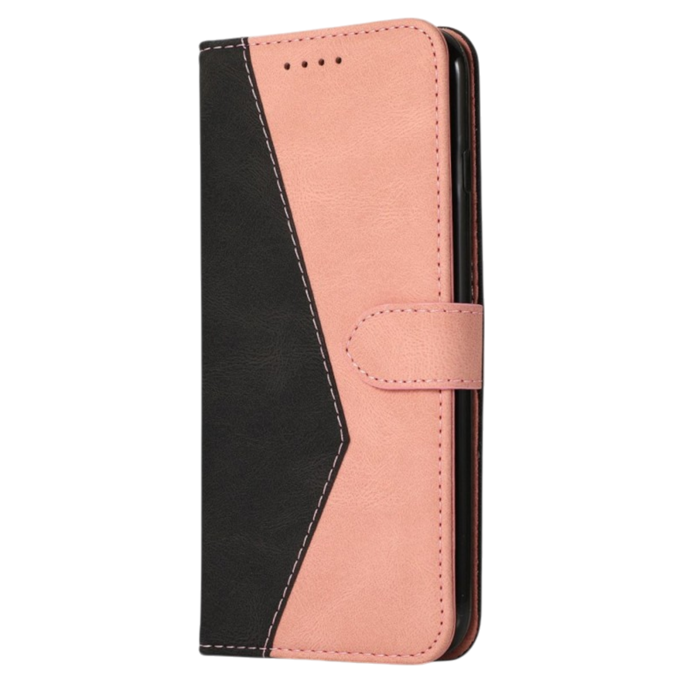Yiscase Flip Case for Samsung Galaxy A14 - pink/black
