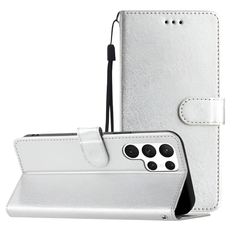 Preklopna torbica z vrvico "Infostyle" Samsung Galaxy S24 Ultra – Siva