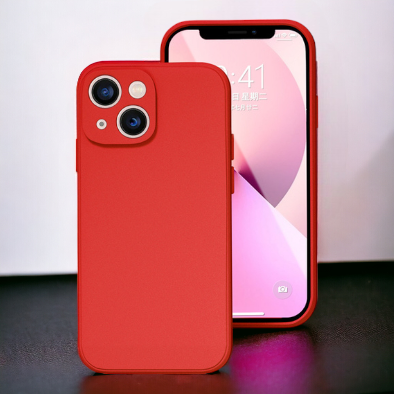 Silikonski ovitek "Rainbow" za Xiaomi Redmi Note 10 Pro 4G – Infostyle – Rdeča / TPU silikon