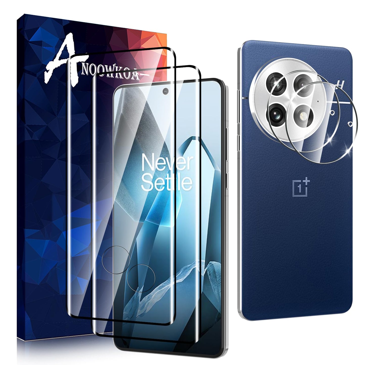 Screen + camera protection for OnePlus 13 (2+2) – tempered glass