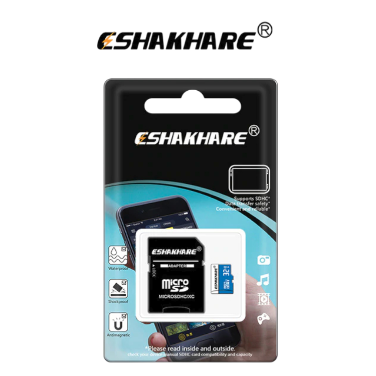 Pomnilniška kartica "ESHAKHARE" class 10 z adapterjem, 32 GB