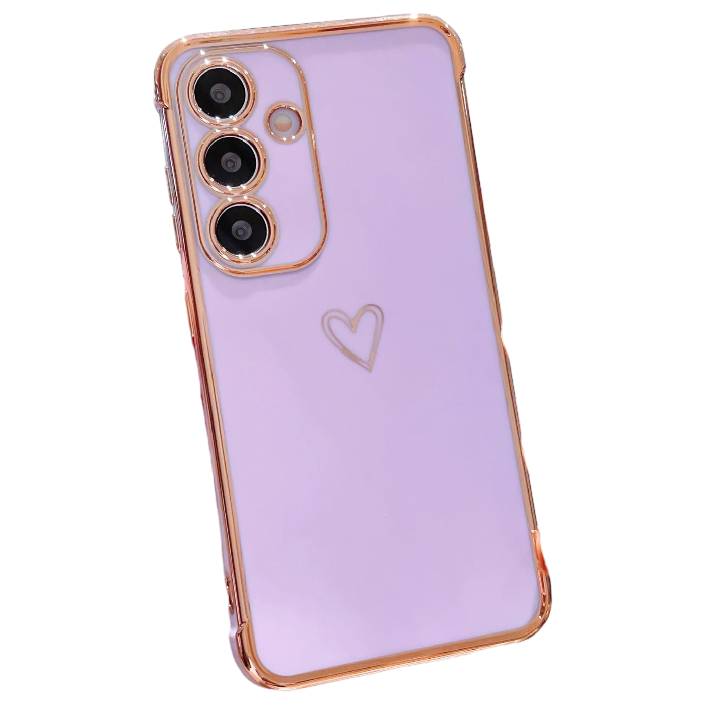 Silikonski ovitek z vrvico za Samsung Galaxy S23 Plus vijoličen zaščitni etui z nastavljivo vrvico za nošenje