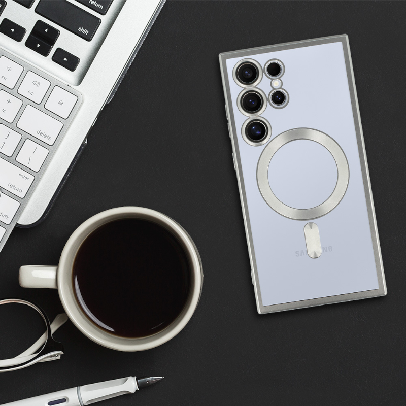 Ovitek "Metallic MagSafe" za Samsung Galaxy S24 Ultra