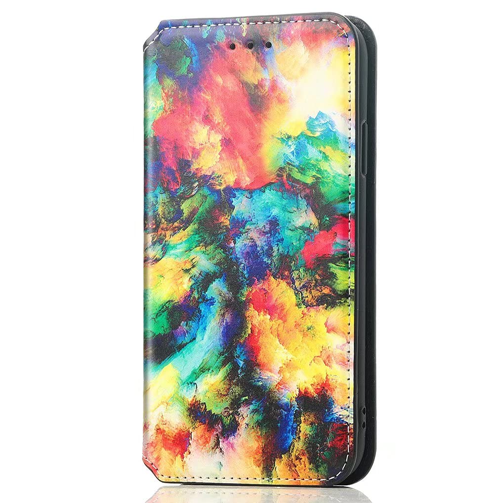 Preklopna torbica SEAHAI Colorful Clouds za Xiaomi 13 Ultra 5G - Magnetni Ovitek z Režo za Kartice