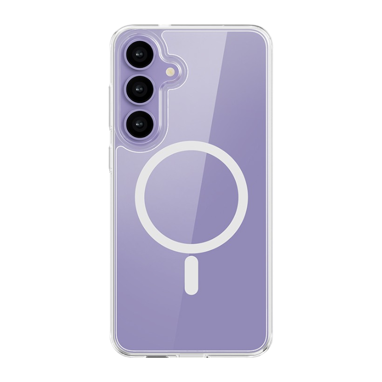 Ovitek za telefon "MagSafe Clear" Samsung Galaxy S25 – Infostyle – Prozorna