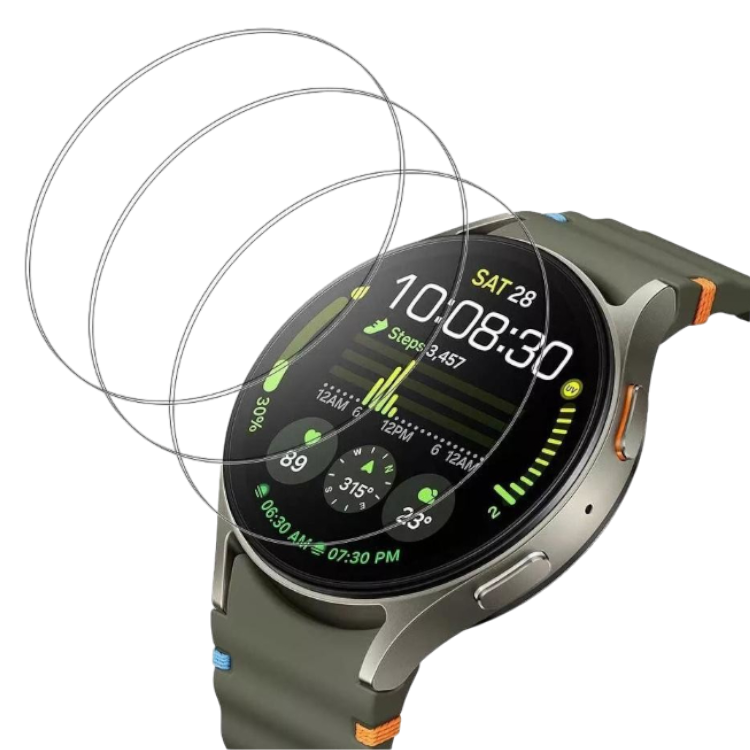 Zaščitno steklo za Samsung Galaxy Watch FE/7/6/5/4 40 mm (3 kosi) – ivoler