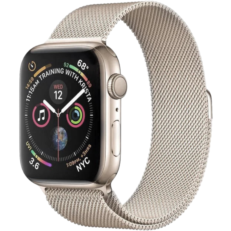 Pašček za uro "MRAIN-H Milanese" Apple Watch SE, Serija 9/8/7/6/5/ – Infostyle