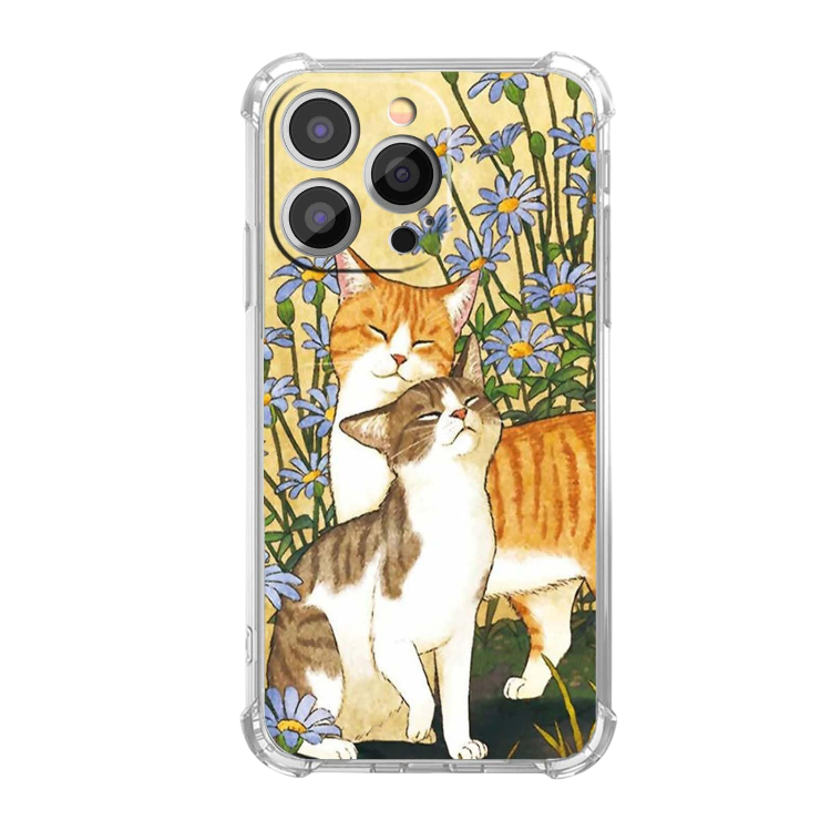 Ovitek za telefon "Catflower" iPhone 13 – Infostyle