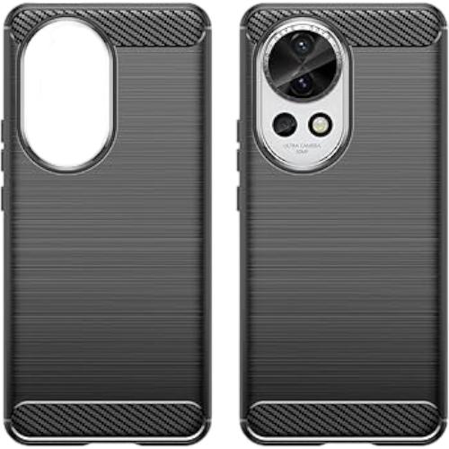 Ovitek za telefon "RanTuo Carbon" Huawei Nova 12 Pro – Infostyle – crna